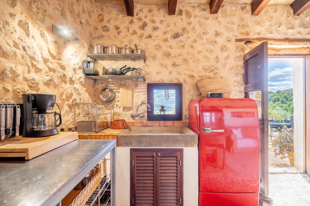 Can Pulit - Finca Romantica Para 2 Con Piscina Y Vistas En Selva  Zewnętrze zdjęcie