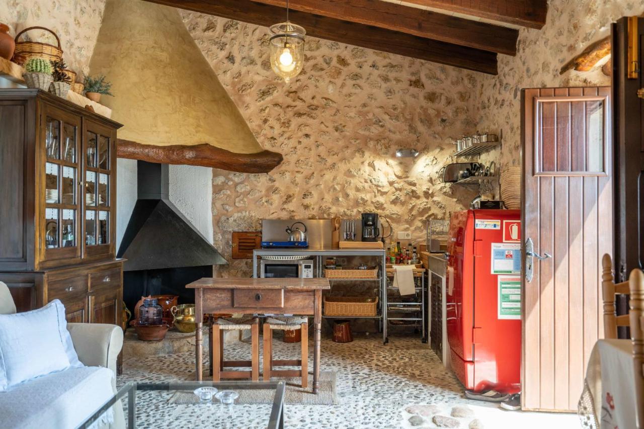 Can Pulit - Finca Romantica Para 2 Con Piscina Y Vistas En Selva  Zewnętrze zdjęcie