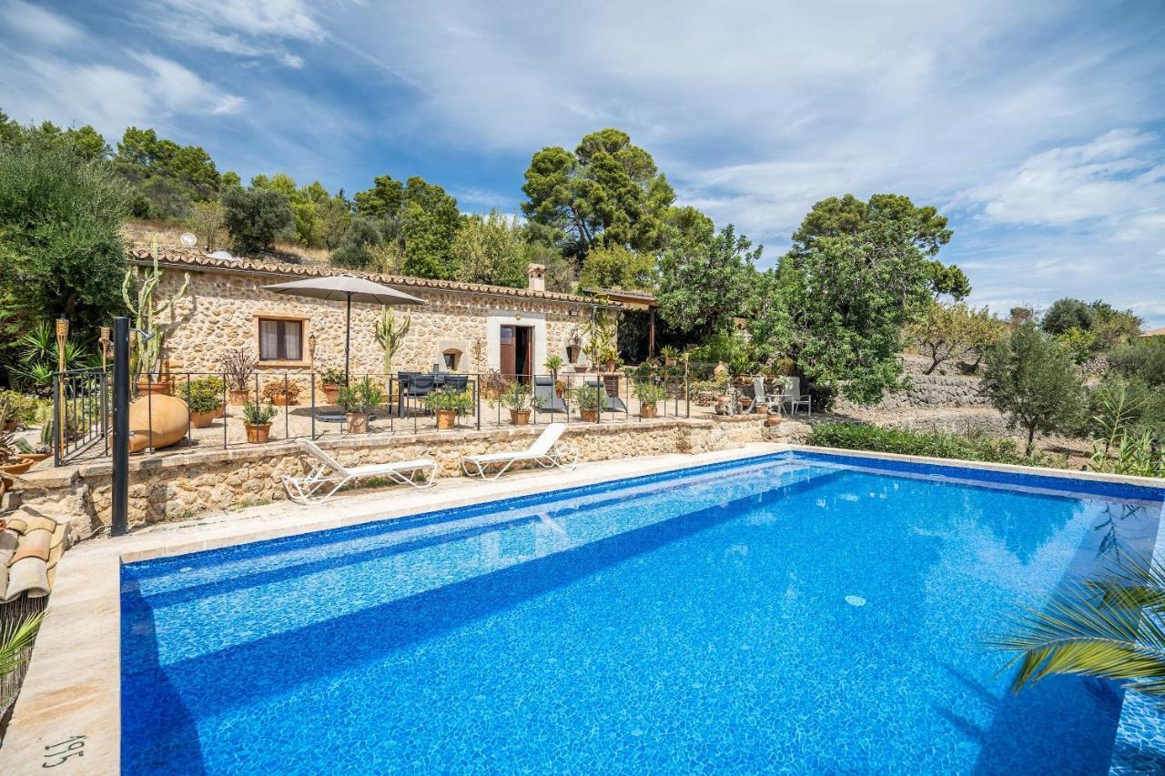 Can Pulit - Finca Romantica Para 2 Con Piscina Y Vistas En Selva  Zewnętrze zdjęcie