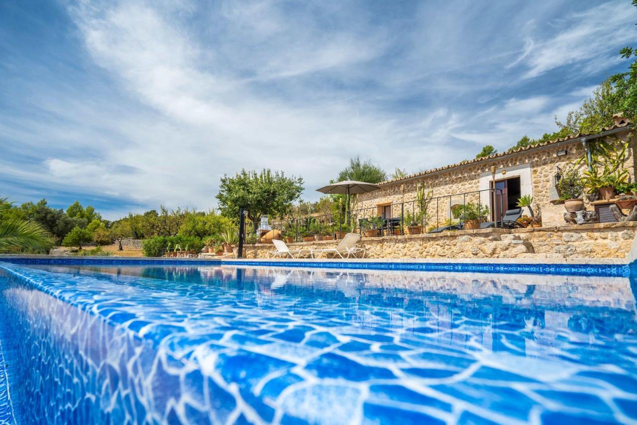 Can Pulit - Finca Romantica Para 2 Con Piscina Y Vistas En Selva  Zewnętrze zdjęcie