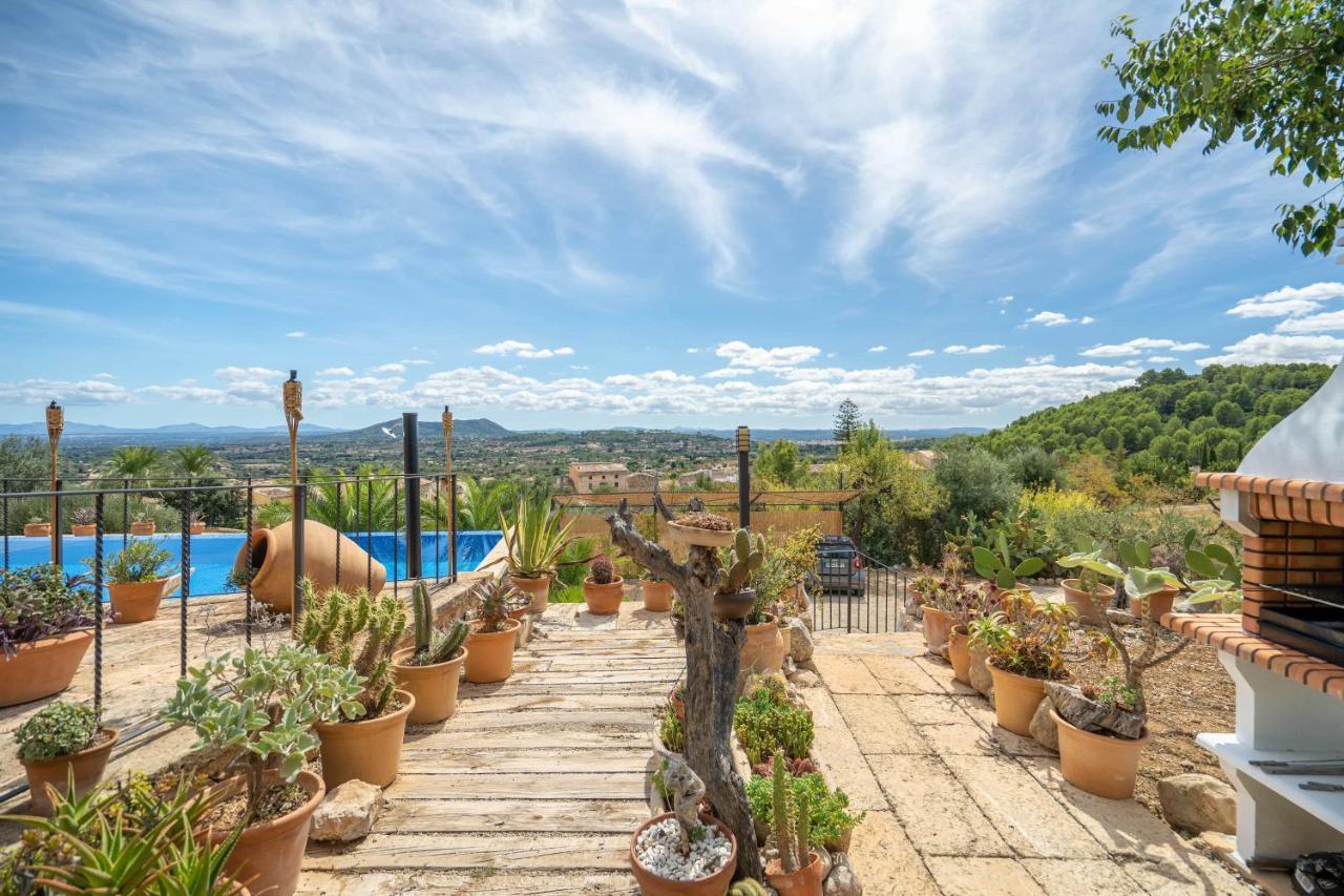 Can Pulit - Finca Romantica Para 2 Con Piscina Y Vistas En Selva  Zewnętrze zdjęcie