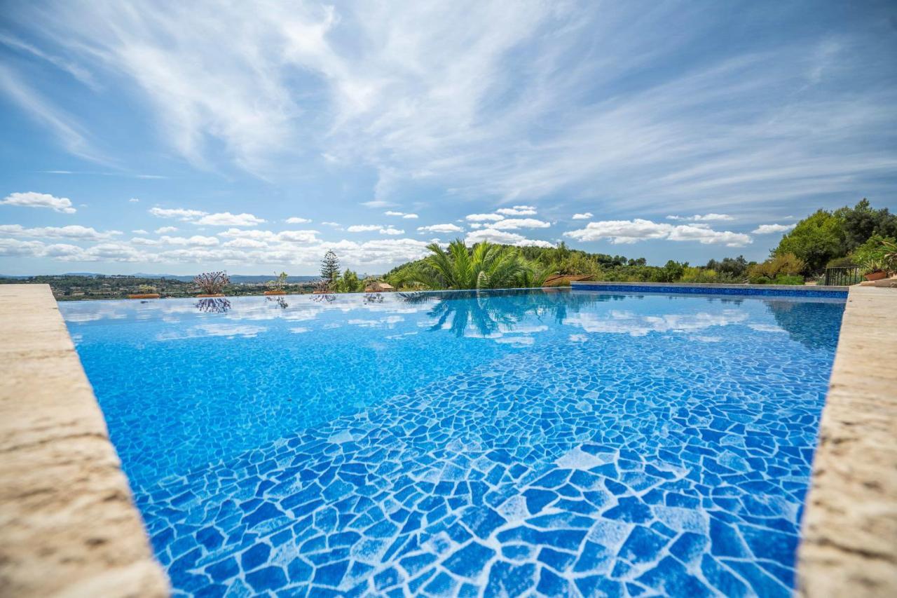 Can Pulit - Finca Romantica Para 2 Con Piscina Y Vistas En Selva  Zewnętrze zdjęcie